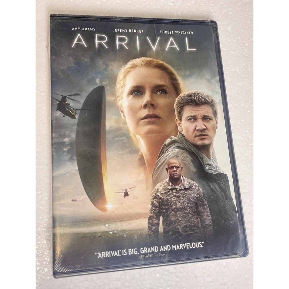 ARRIVAL DVD Movie 2016 Amy Adams Jeremy Renner New Sealed